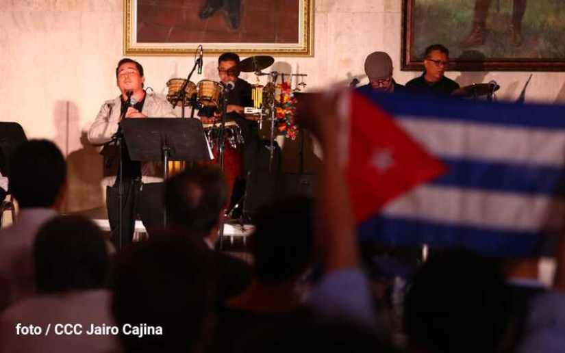 Cantos libertarios en homenaje al Comandante Fidel Castro 