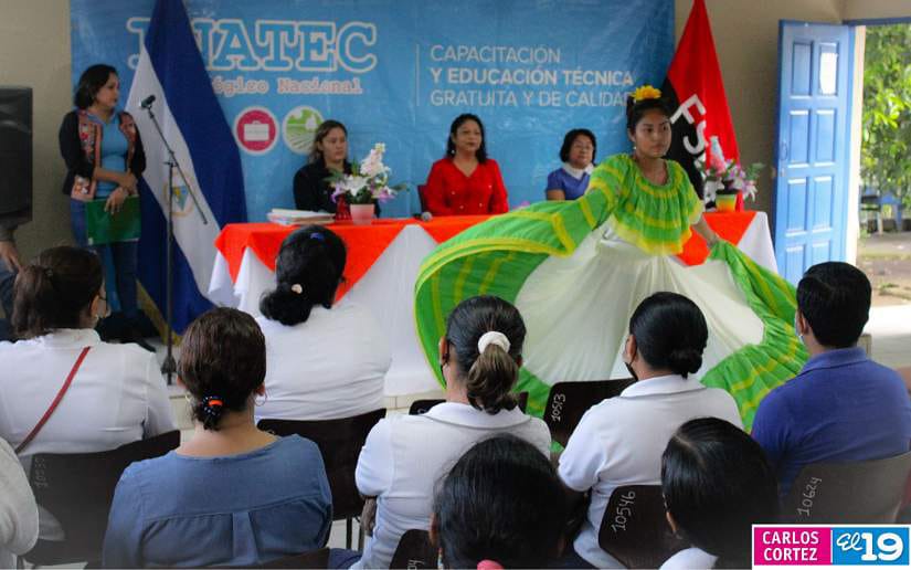 Docentes del Mined culminan curso en el Centro Tecnológico en Ticuantepe