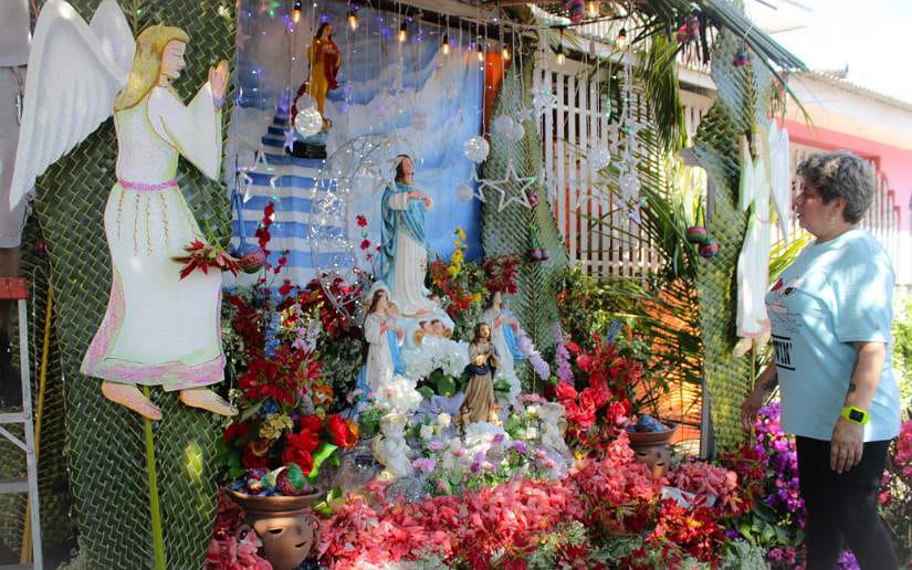 Familia Hernández Páramo tiene más de 60 años de celebrar a la Virgen María