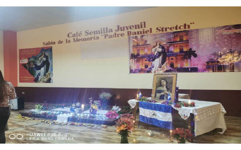 Embajada de Nicaragua en Bolivia celebra la tradicional Purísima