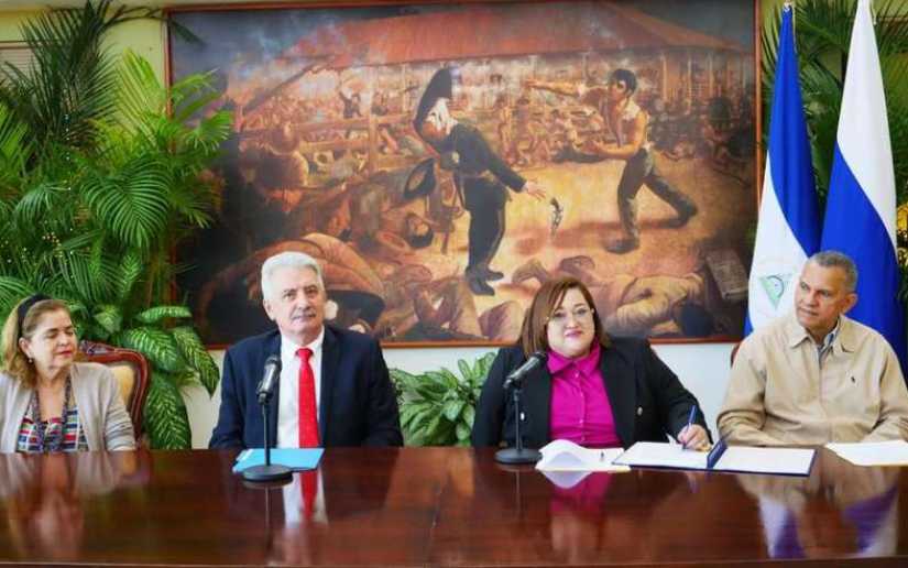 Rusia y Nicaragua firman protocolo sobre cooperación electoral