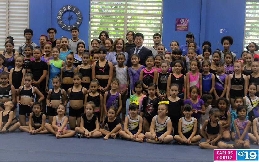 Presidente de Federación Internacional de Gimnasia se encuentra de visita en Nicaragua