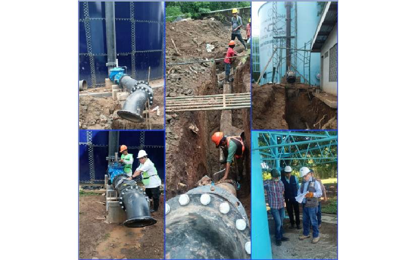 Enacal mejora sistema de agua potable en la ciudad de Nandaime