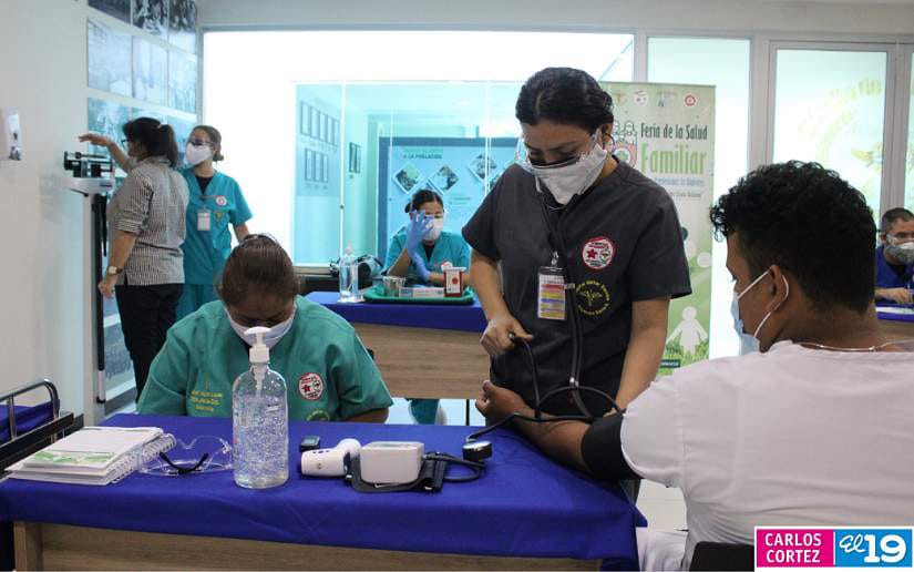 Hospital Militar concluye con éxito feria de la salud familiar