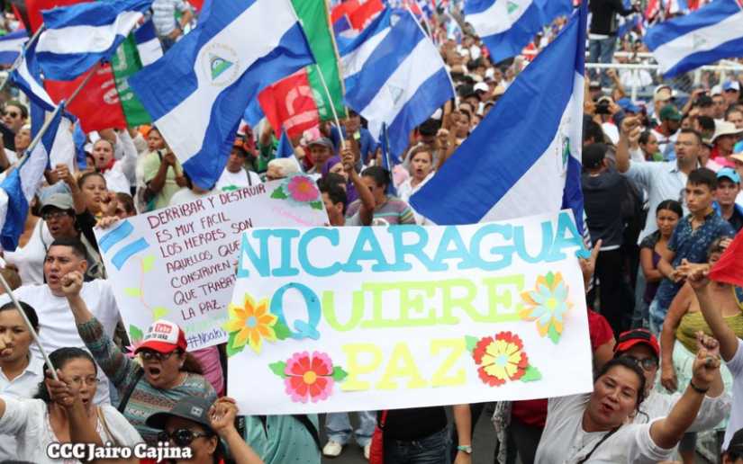 Nicaragua, una Patria donde hay Paz, Seguridad, Estabilidad y Tranquilidad