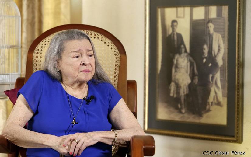 Nicaragua lamenta el paso a otro plano de vida de Blanca Segovia Sandino Aráuz