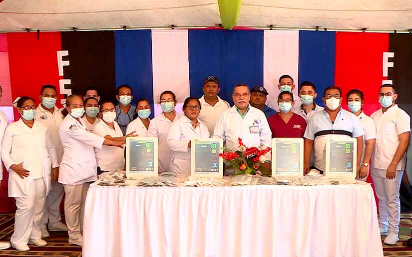Gobierno de Nicaragua dota de monitores de signos vitales a unidades hospitalarias