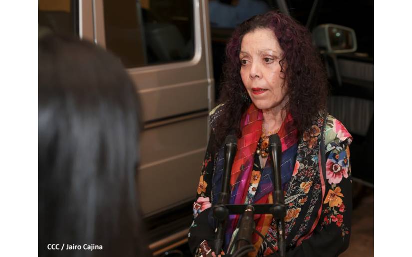 Compañera Rosario Murillo: Blanca siempre dispuesta a la lucha en todos los momentos