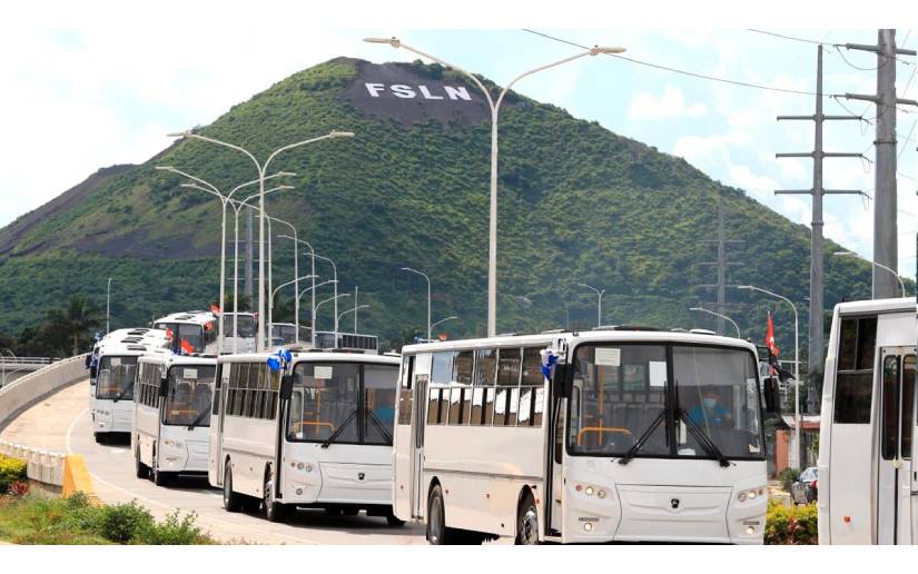 Llegarán a Nicaragua más buses de transporte colectivo