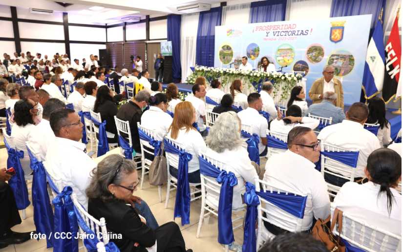 Realizan acto de toma de posesión de autoridades municipales de Managua