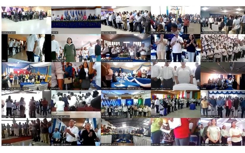 CSE juramenta a autoridades públicas de los 153 municipios de Nicaragua
