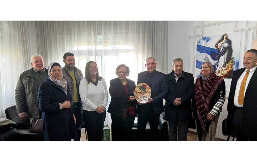 Embajada de Nicaragua en Palestina recibe visita de Delegación del Grupo de Amigos