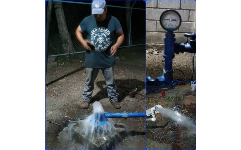 Enacal restablece agua potable en comunidades de San Lorenzo, Boaco