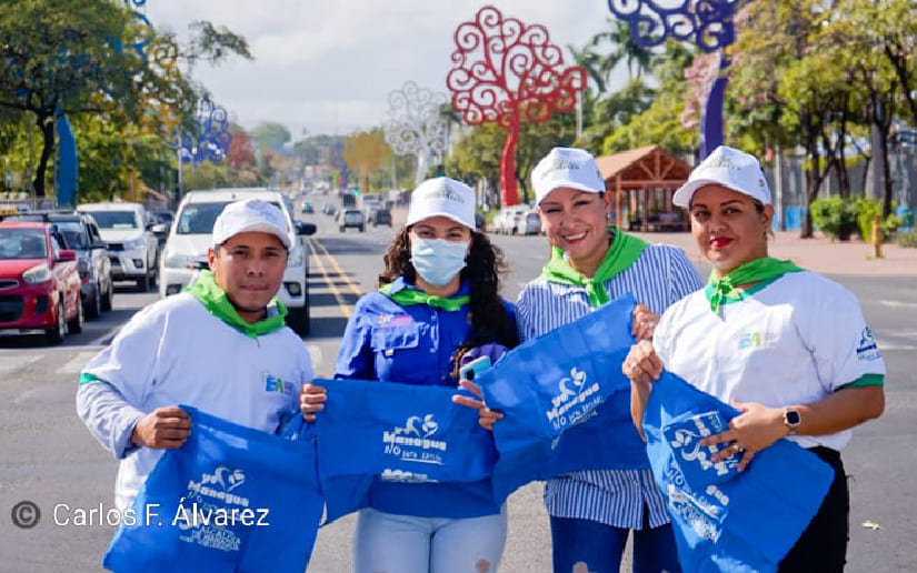 Realizan jornada de concientización por el Dia de la Educación Ambiental en Managua