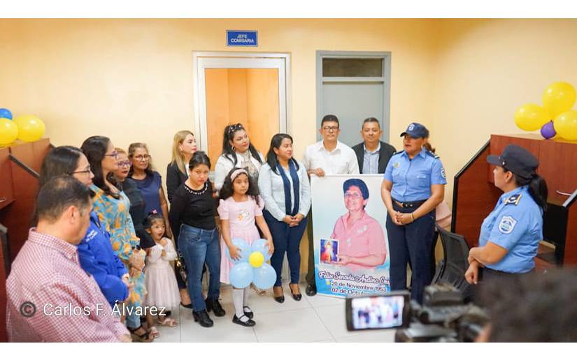 Inauguran Comisaría de la Mujer número 188 en el distrito I de Managua 