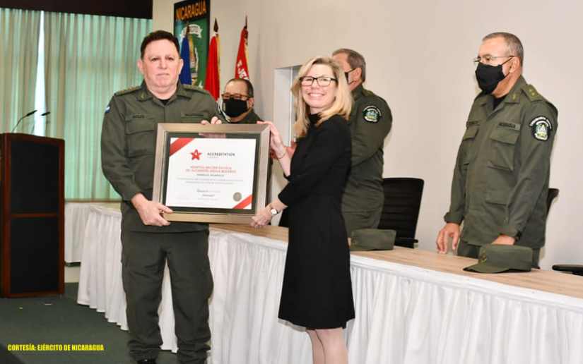 Presentan Resultados de Evaluación de Acreditación Canadá al Hospital Militar