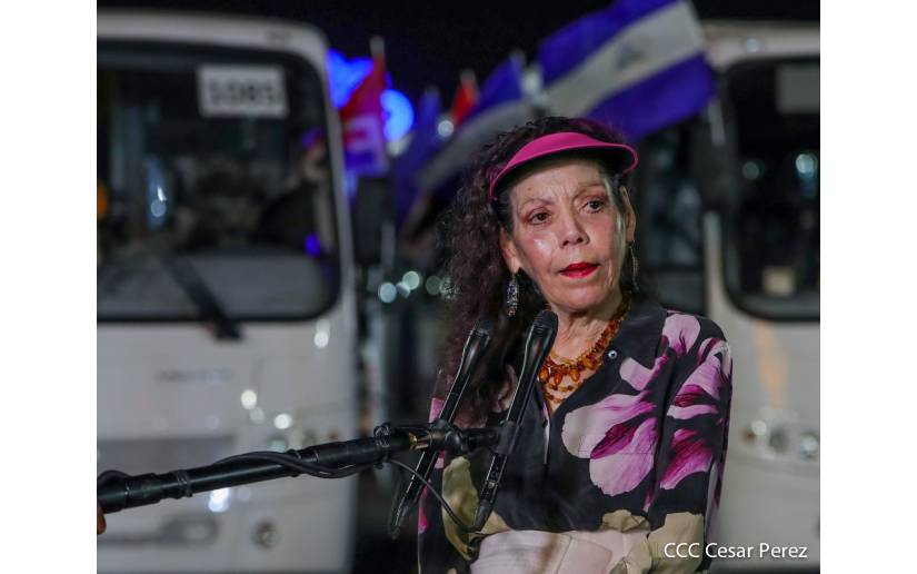 Compañera Rosario: Nicaragua quiere y tiene un camino de desarrollo con justicia social