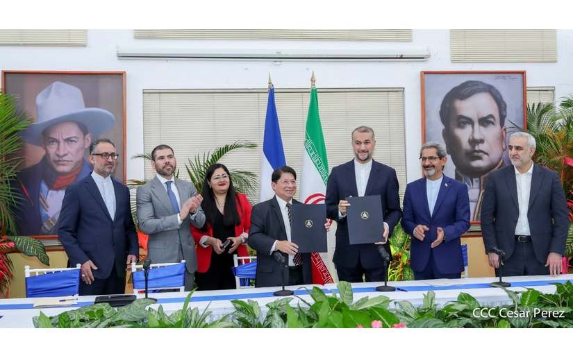 Nicaragua e Irán firman Memorando de Entendimiento de Cooperación y Consultas Políticas