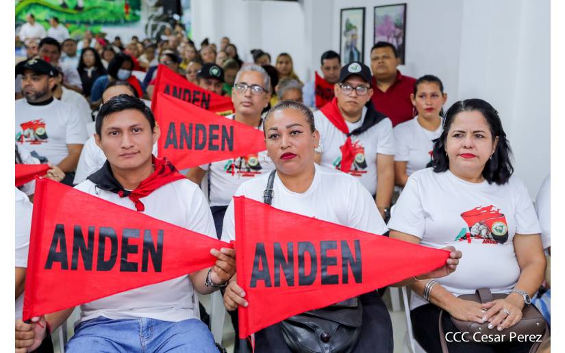 CGTEN-ANDEN celebra 44 años de educar por la paz y el desarrollo en Nicaragua