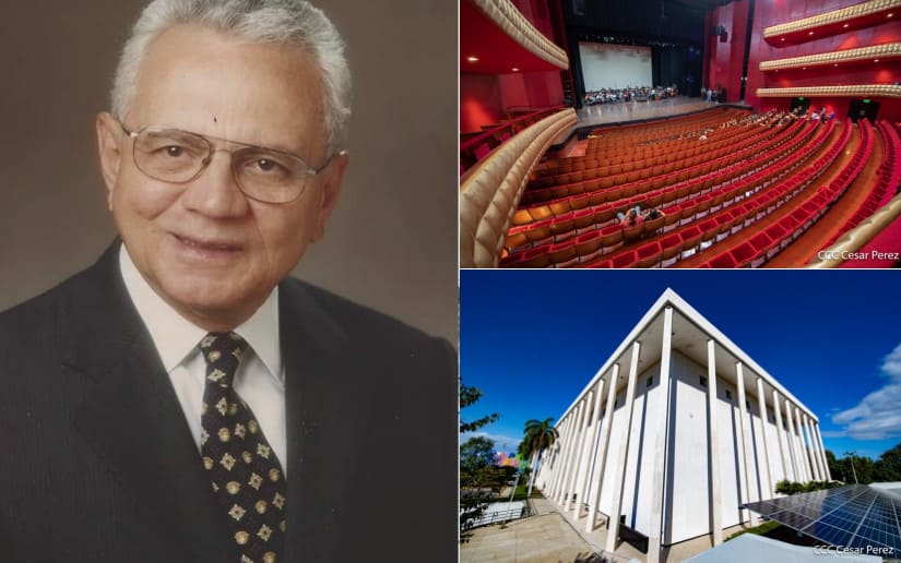 Fallece el arquitecto constructor del Teatro Nacional Rubén Darío