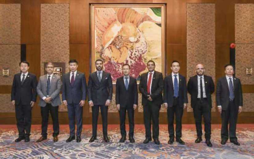 Delegación del Gobierno de Nicaragua de visita en la República Popular China