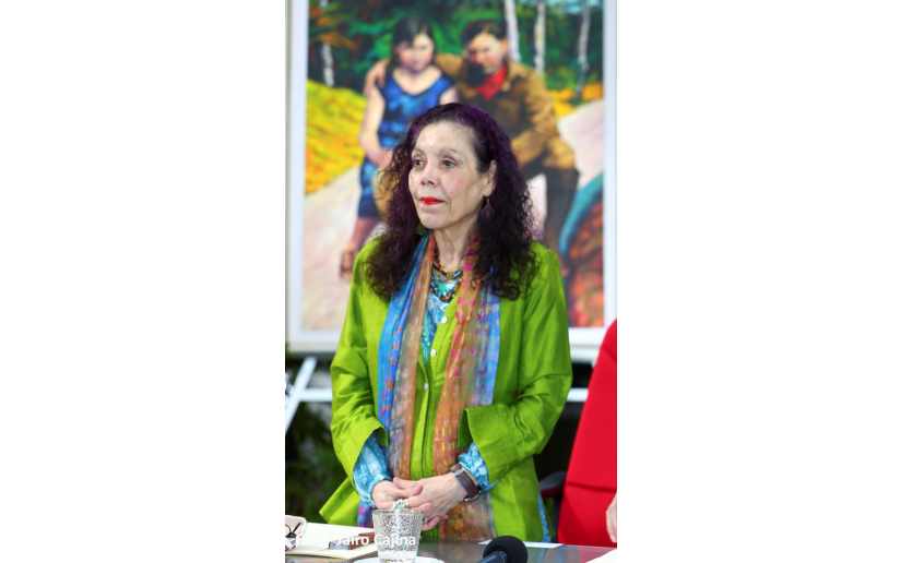 Compañera Rosario después del Mensaje del Comandante Daniel al Pueblo (09-02-23)