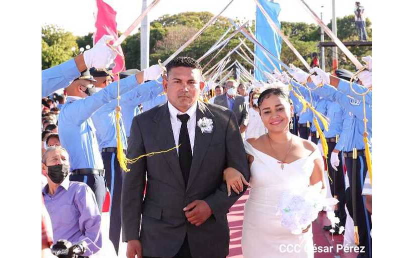 263 parejas están listas para dar el SÍ en un sitio histórico de la vieja Managua