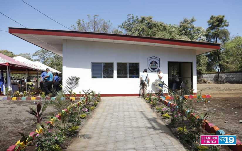 Así luce el nuevo complejo del Ministerio de Gobernación en Chinandega