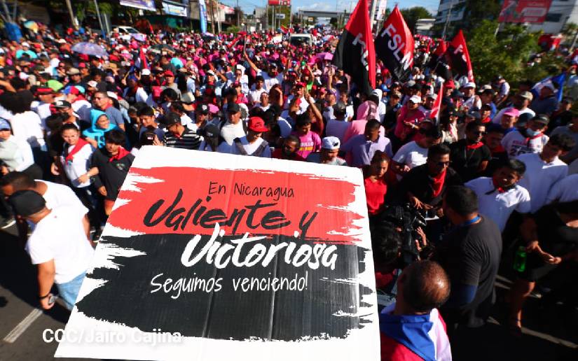 Nicaragua camina en “Victorias del Pueblo”, No pudieron Ni podrán!