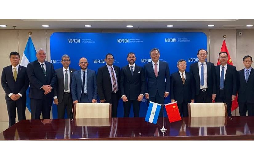 Firman memorándum para facilitar flujos de comercio entre Nicaragua y China