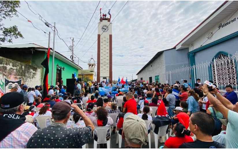 Inauguran icónico Reloj de Diriamba