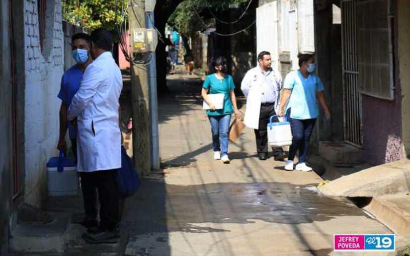 Nicaragua continúa estrategia de vacunación casa a casa contra la Covid-19