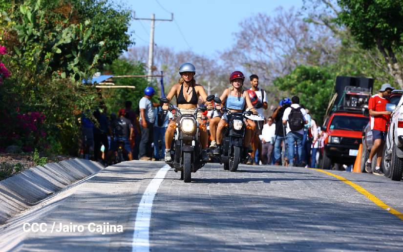 Isla de Ometepe abre caminos de progreso con nueva carretera Santa Cruz-Mérida