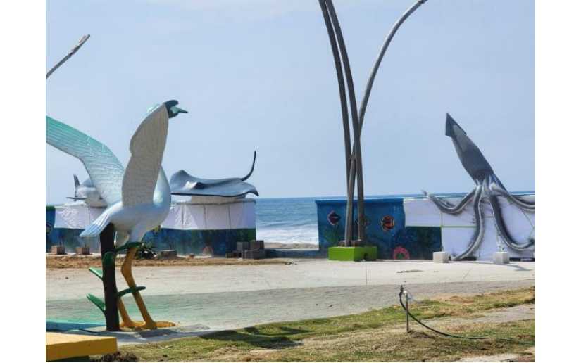 Malecón de las Peñitas listo para recibir a la familias nicaragüenses en este verano