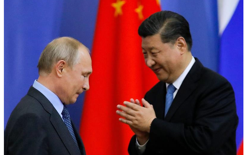 Putin y Xi inician una reunión en el Kremlin