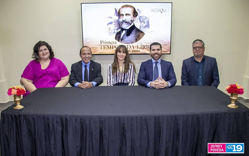 Primera temporada lírica Incanto 2023 iniciará el próximo 12 de abril