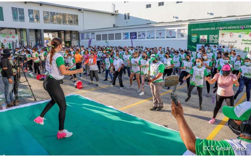 Hospital Militar realiza el evento “Movimiento es Salud, por una vida saludable”