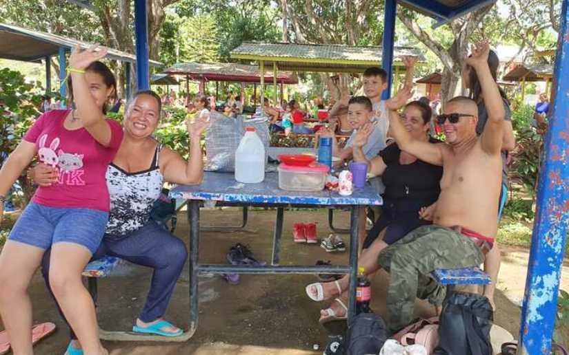 Familias pasan tiempo de calidad en el Centro Turístico Xilonem