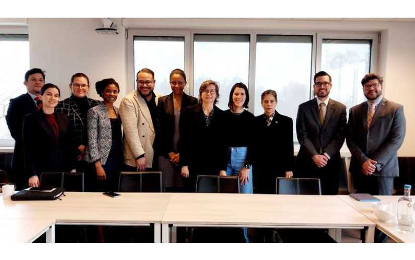 Embajada de Nicaragua en visita al Instituto de Investigación alimentaria de Bélgica