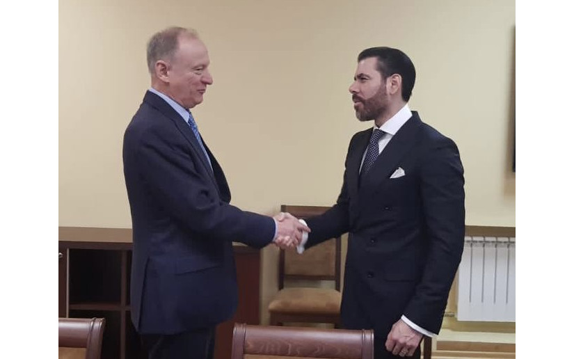 Secretario del Consejo de Seguridad de Rusia se reúne con el compañero Laureano Ortega