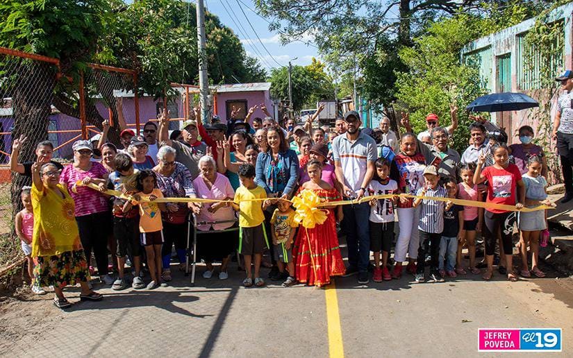 Nuevas calles del barrio Georgino Andrade generan mejores condiciones de vida