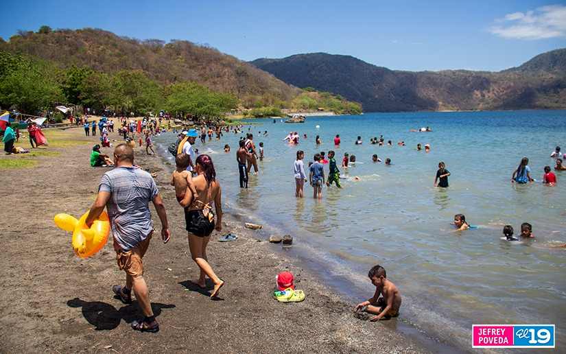 Xiloá y Xilonem siguen siendo los balnearios preferidos de los capitalinos