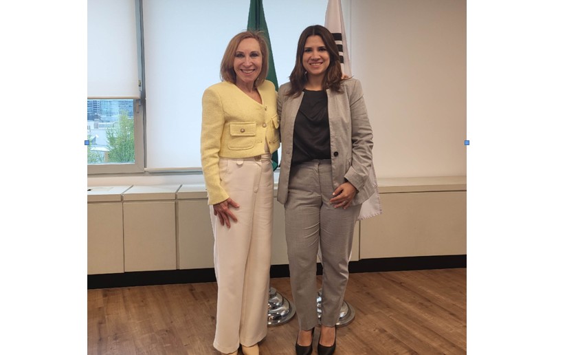 Encargada de Negocios de Nicaragua en encuentro con embajadora de Brasil en Corea