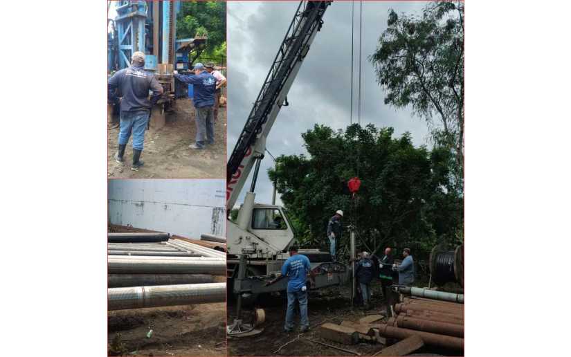 Avance del 90 % en construcción de nuevo pozo en Cuajachillo, Ciudad Sandino