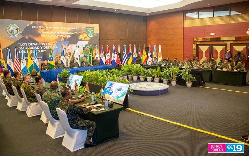 Nicaragua anfitrión de la V Conferencia Especializada de Ejércitos Americanos