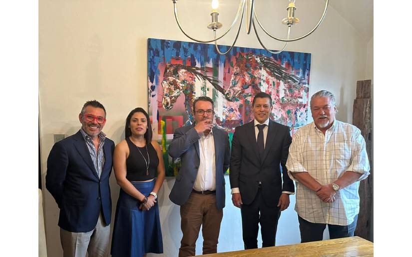 Reunión con directivos de la empresa de tabacos Vitolas del Mundo en México