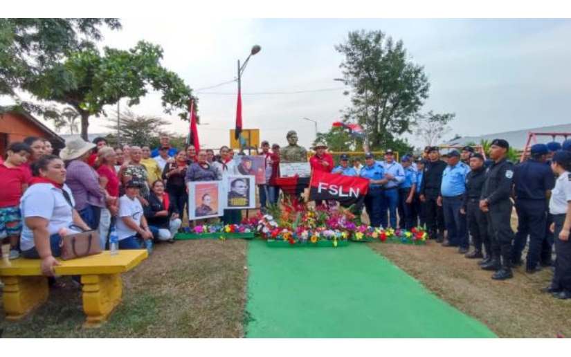 Nueva Guinea conmemora al Comandante Tomás Borge con flores, poesía y música
