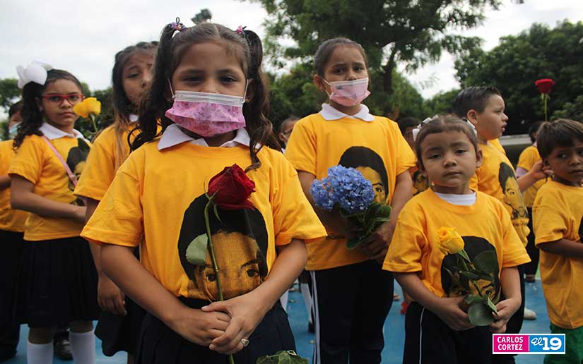 Federación de Estudiantes de Secundaria homenajea al niño mártir Luis Alfonso Velásquez