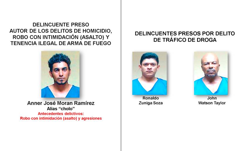 Policía Nacional captura a homicida y da golpe al narcotráfico en Tipitapa