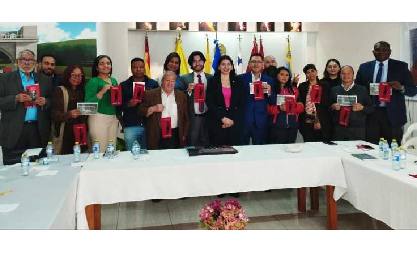 Embajada de Nicaragua en Colombia presenta brigada Blanca Sandino Aráuz